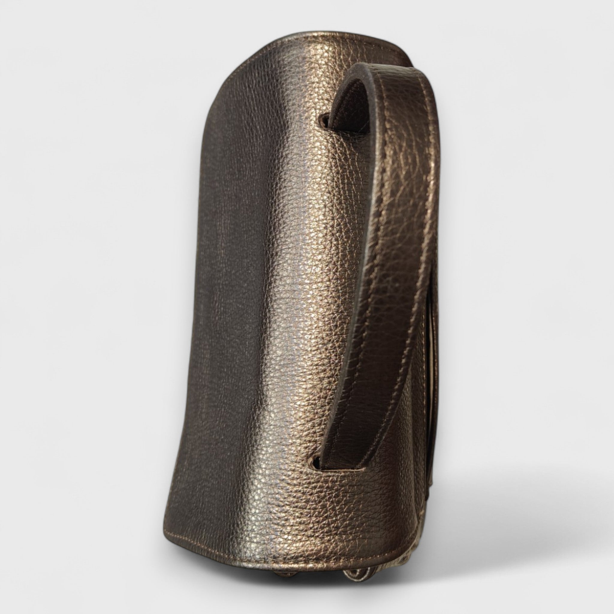 Pelletteria Pelle Nuda Milano, Artigianato Italiano, vera pelle, Negozio Borse donna, Amor bronzo