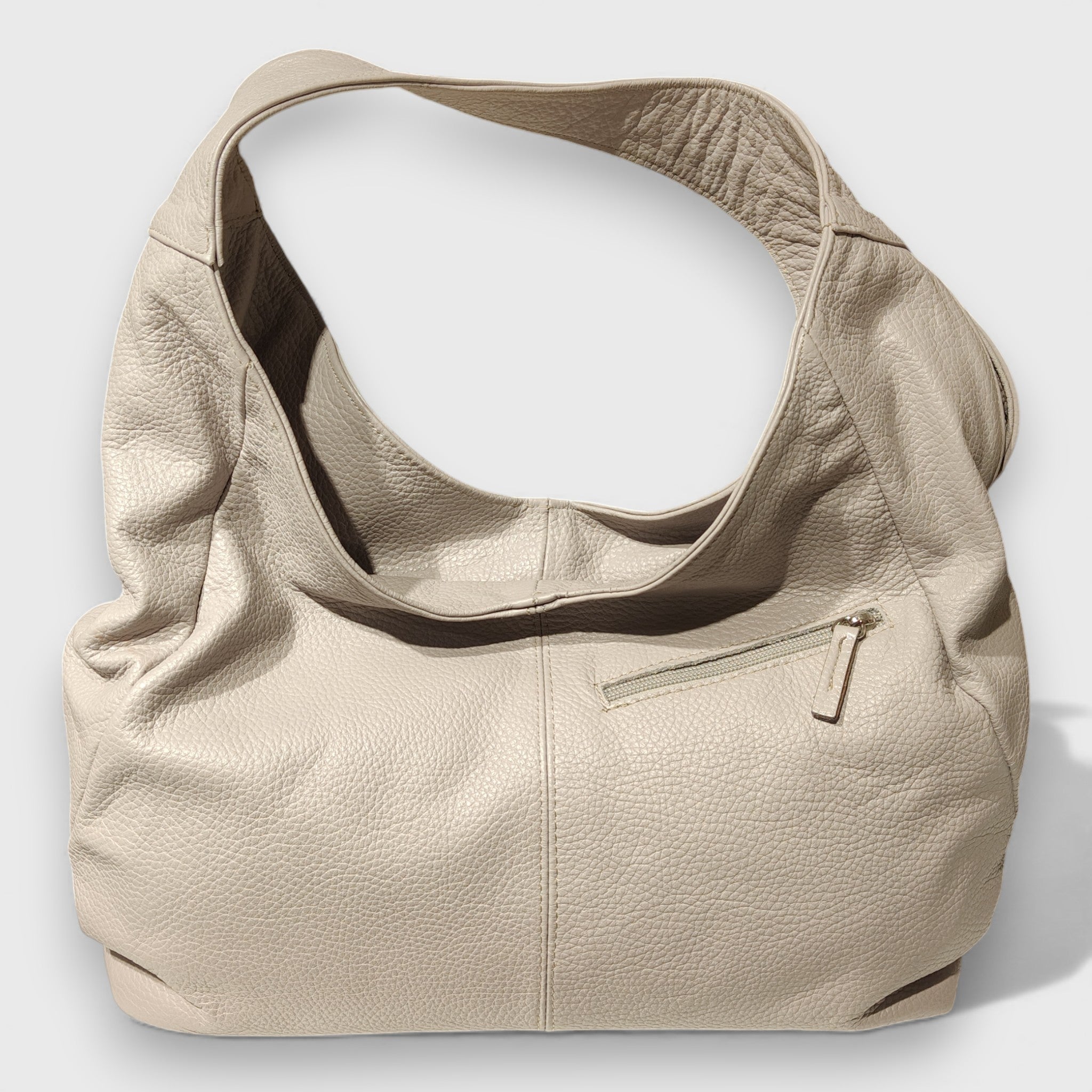Pelletteria Pelle Nuda Milano, Artigianato Italiano, Vera pelle, Negozio borse donna, Barchetta grigio
