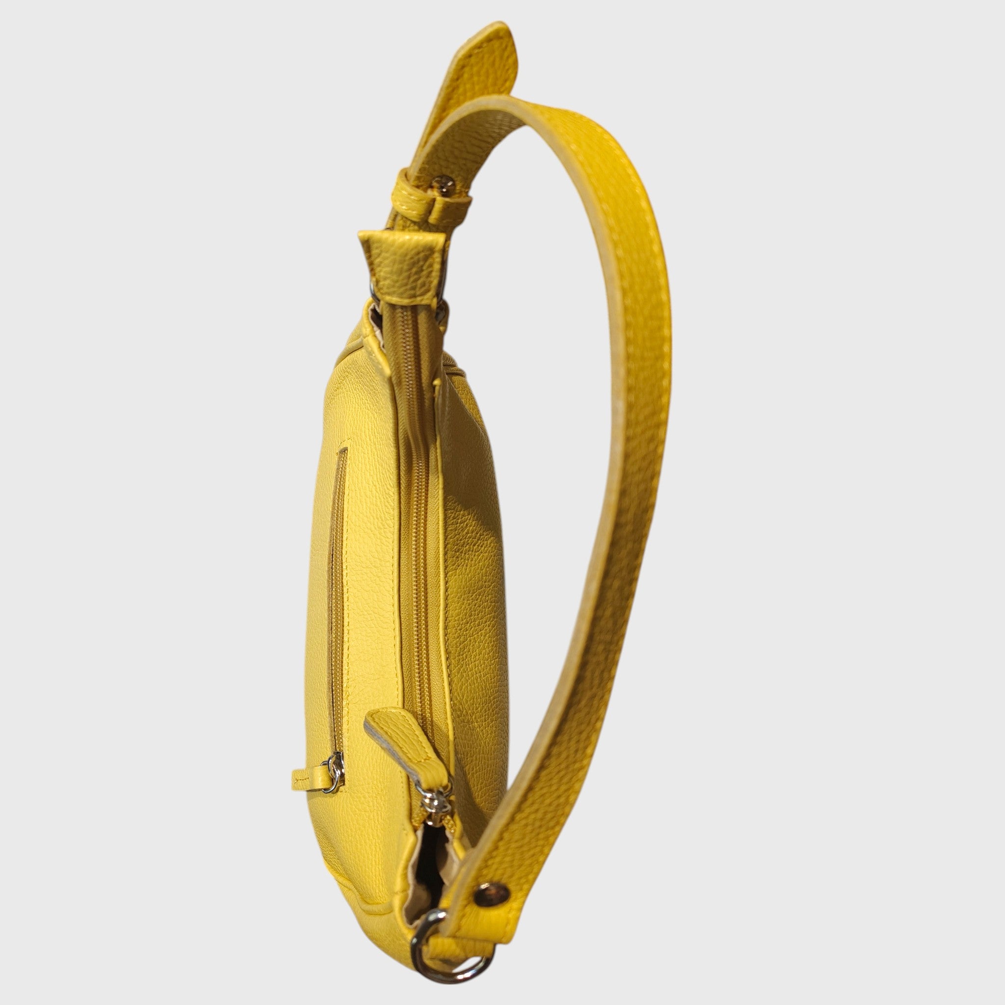 Pelletteria Pelle Nuda Milano, Artigianato Italiano, Vera pelle, Negozio borse donna, Dalila giallo