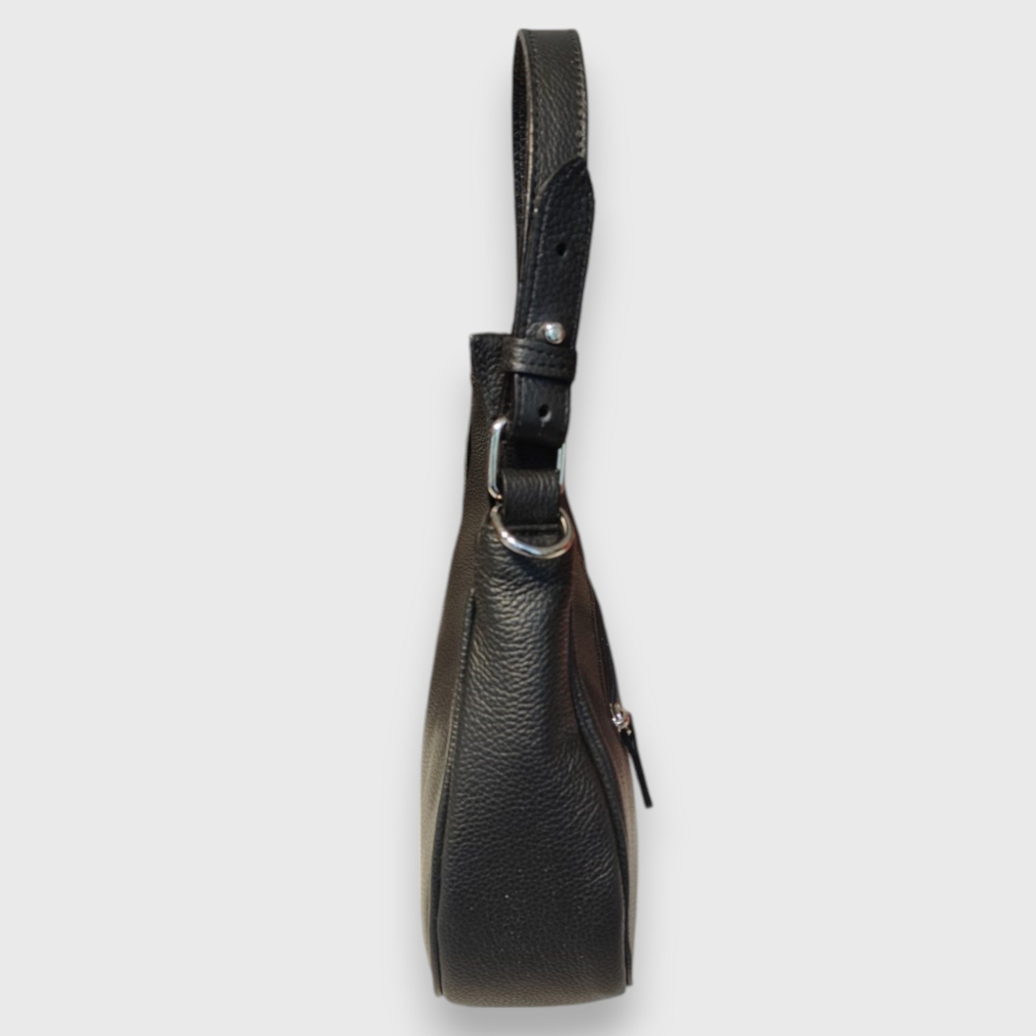 Pelletteria Pelle Nuda Milano, Artigianato Italiano, Vera pelle, Negozio borse donna, Dalila nero