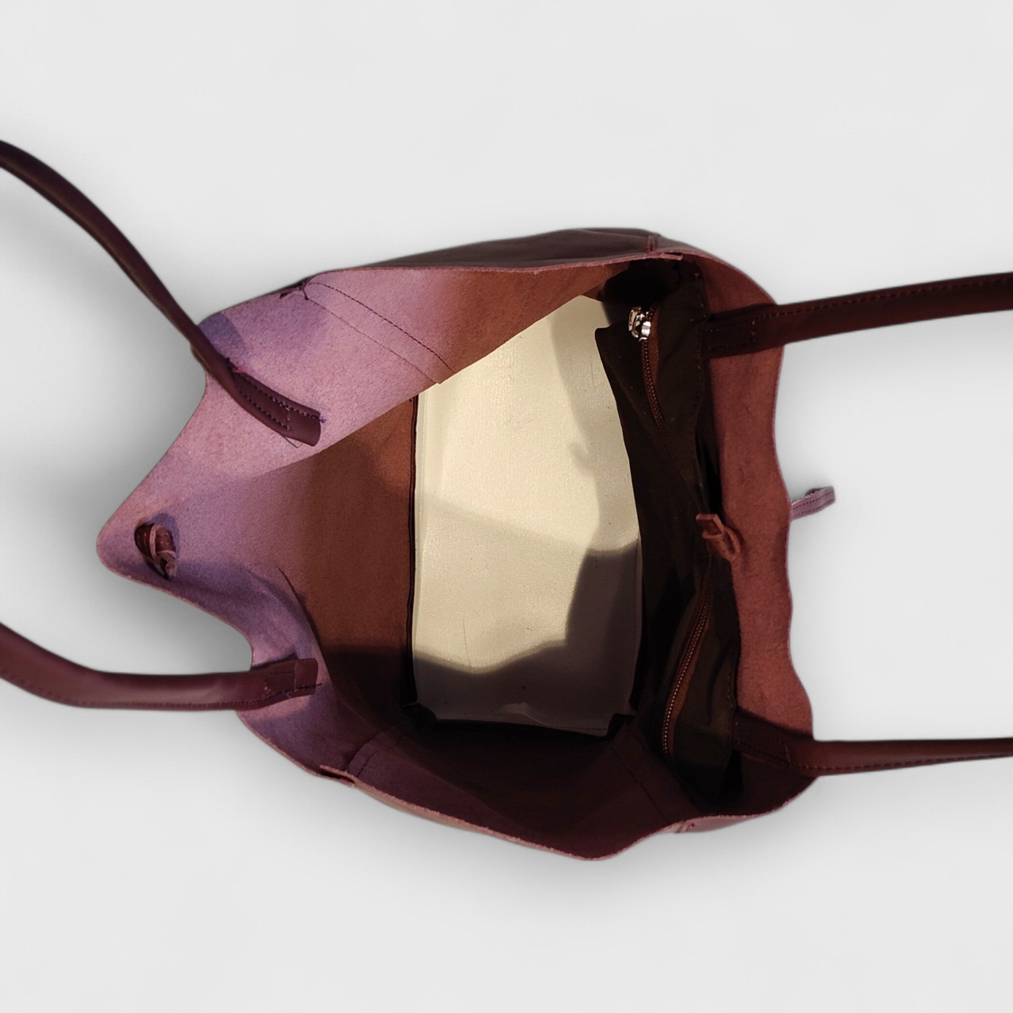 Pelletteria Pelle Nuda Milano, Artigianato Italiano, Vera pelle, Negozio borse donna, Giulia bordeaux