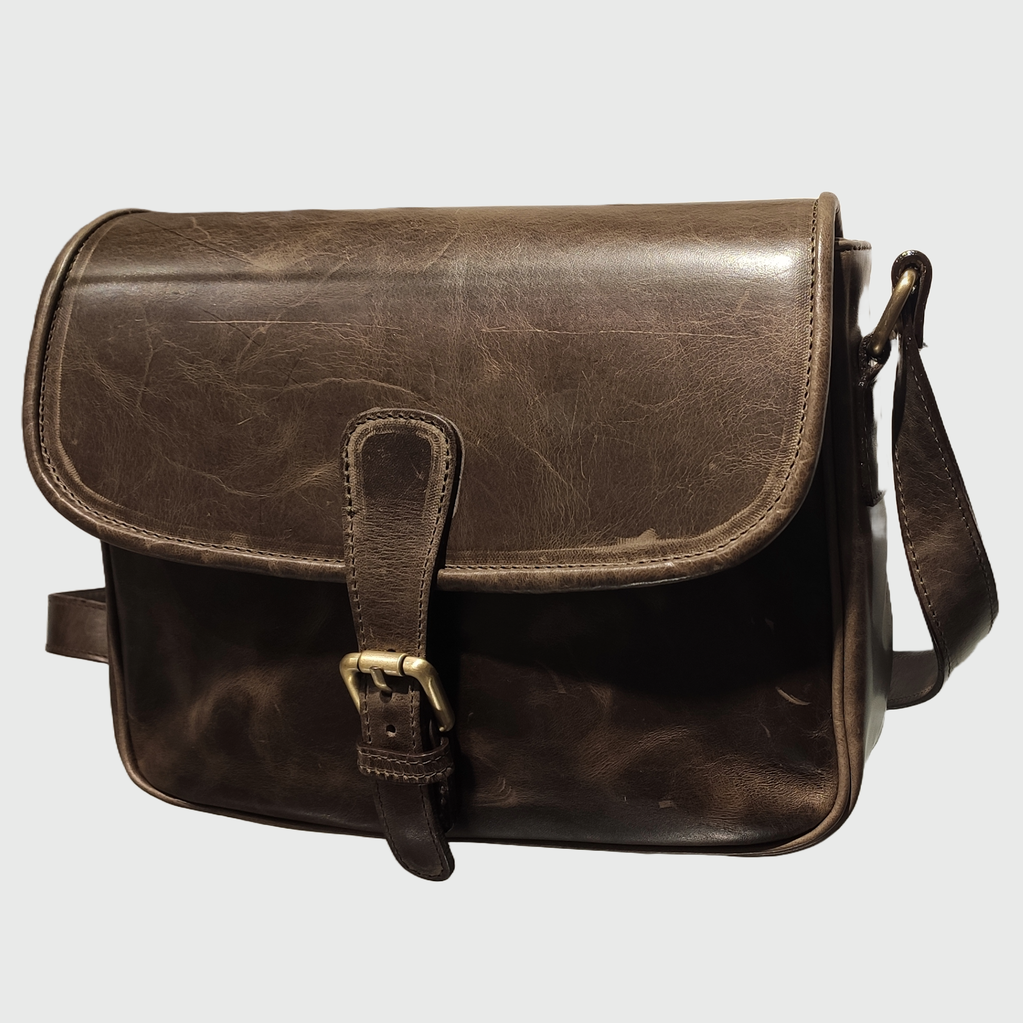 Borsa donna, borsa in pelle, vera pelle, Tolfa Marrone, artigianato italiano, Pelle Nuda