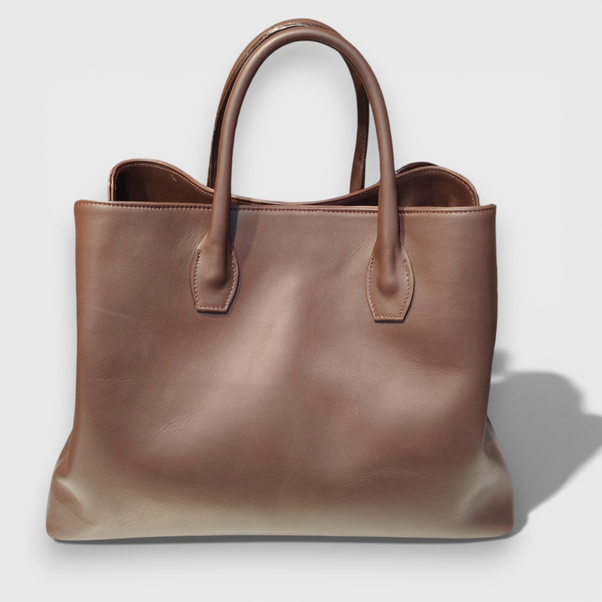 Pelletteria Pelle Nuda Milano, Artigianato Italiano, Vera pelle, Negozio borse donna, Venezia marrone