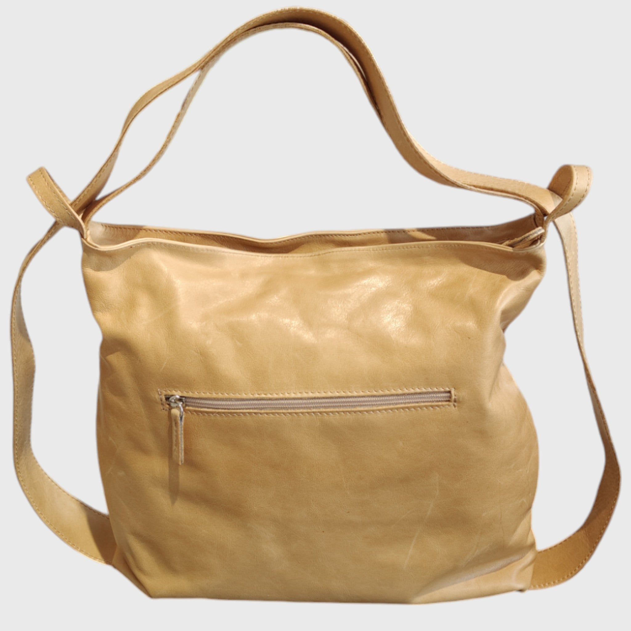 ZAINO ROMA in pelle colore beige