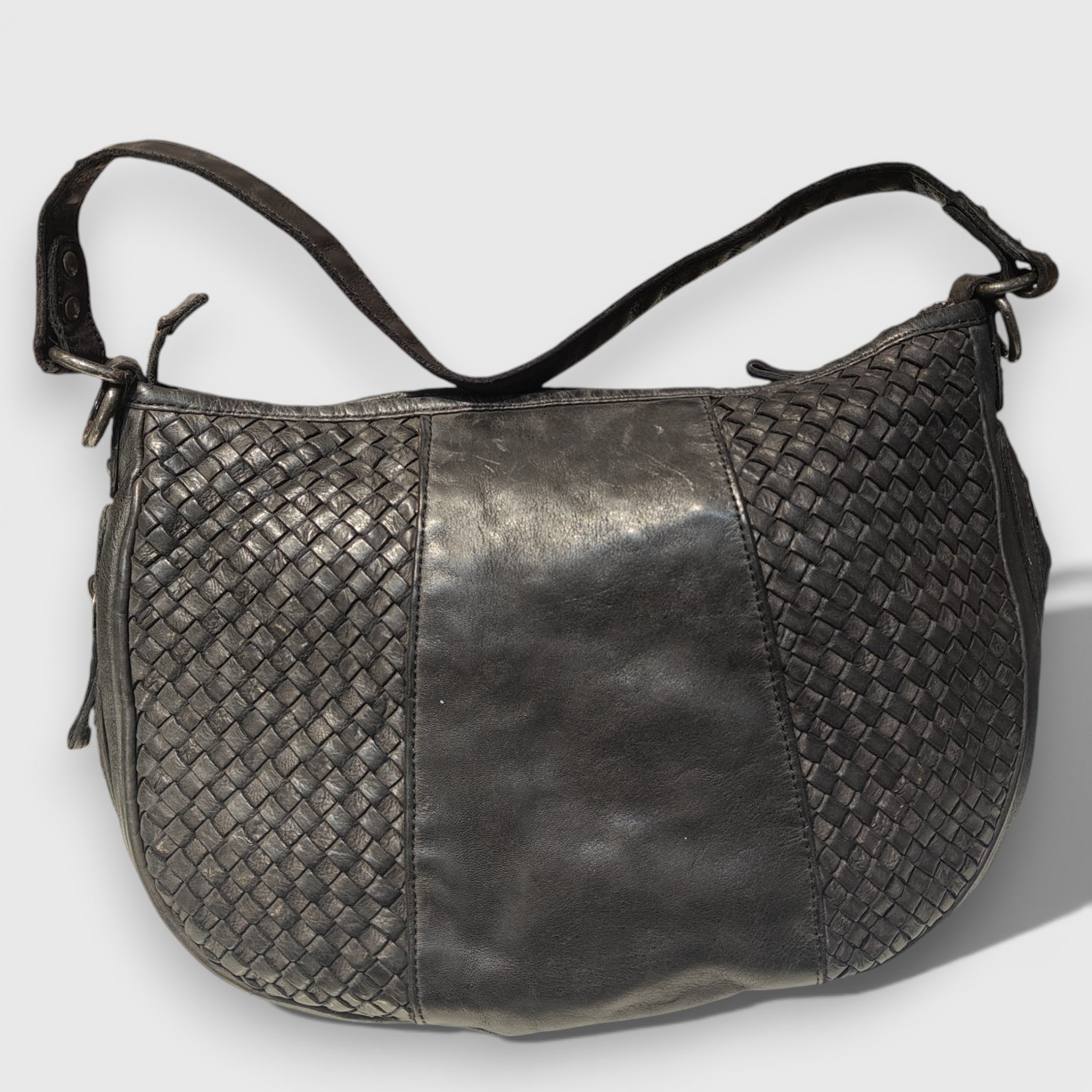 Pelletteria Pelle Nuda Milano, Artigianato Italiano, Vera pelle, Negozio borse donna, Corinna nero