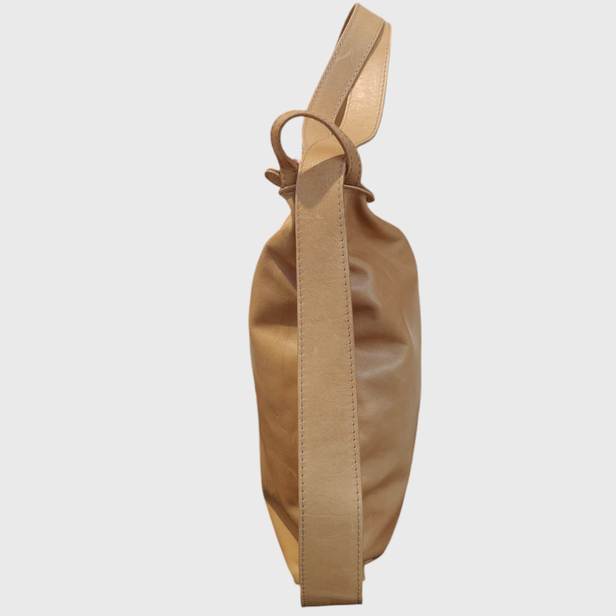 ZAINO ROMA in pelle colore beige
