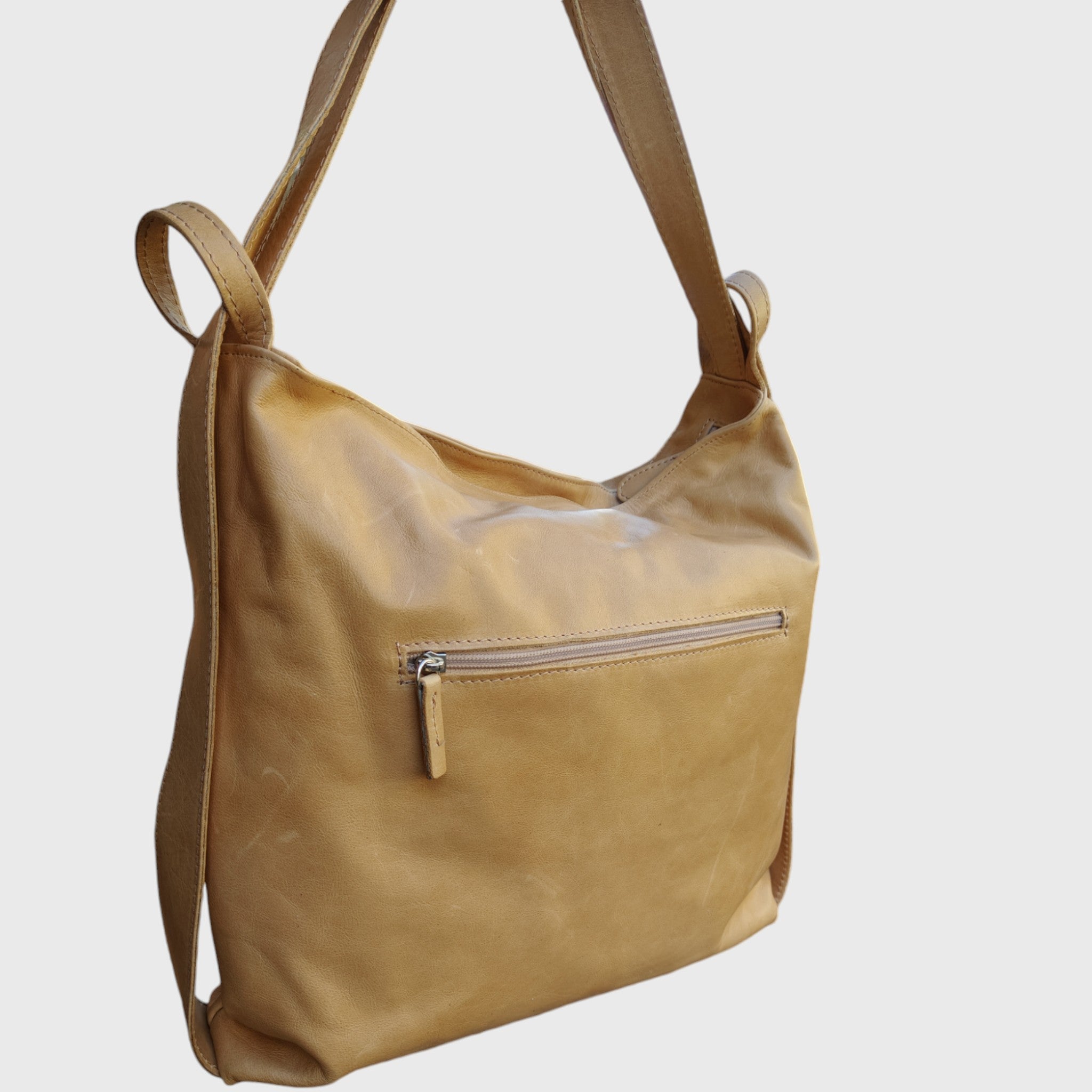 ZAINO ROMA in pelle colore beige