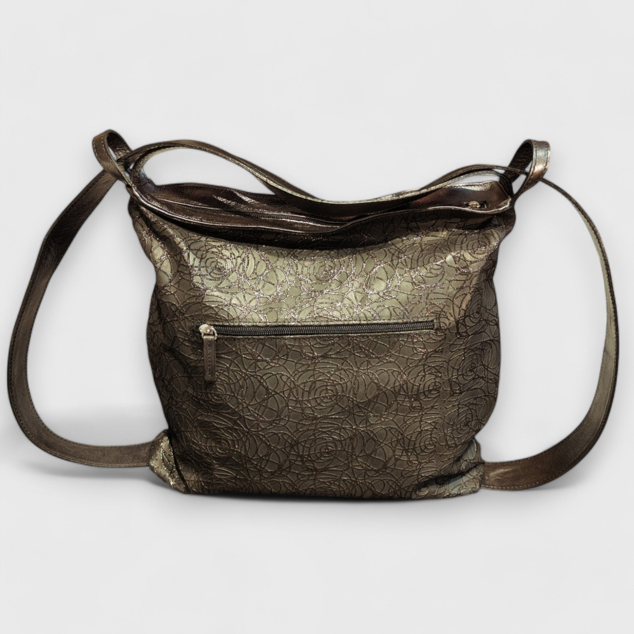 Pelletteria Pelle Nuda Milano, Artigianato italiano, vera pelle, negozio borse donna, Zaino nero