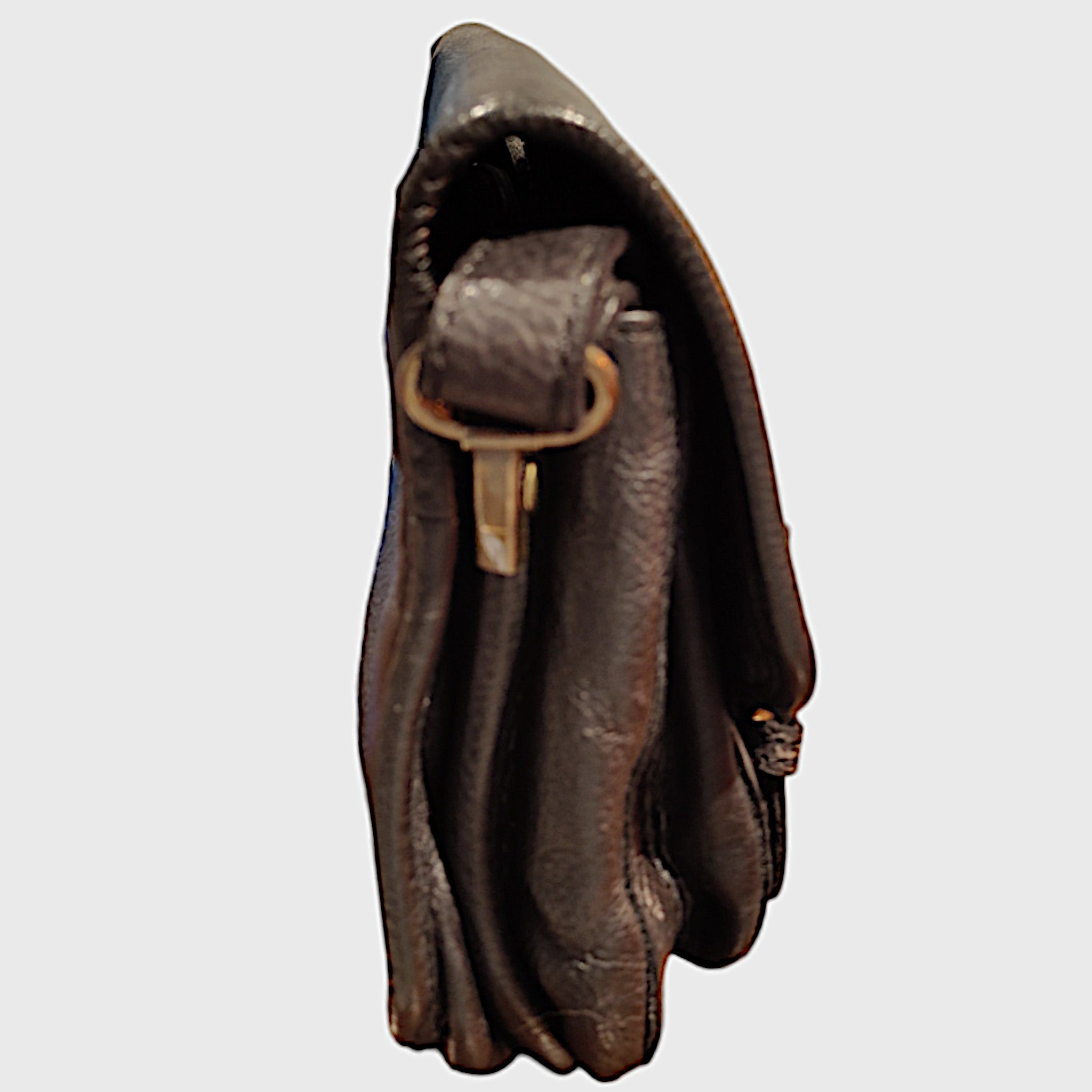 Pelletteria Pelle Nuda Milano, Artigianato italiano, vera belle, tracolla donna, Gaia  nero