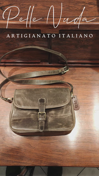 Borsa donna, borsa in pelle, vera pelle, Tolfa , artigianato italiano,Pelletteria  Pelle Nuda Milano